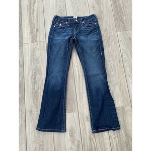 TRUE RELIGION Becky Size 28 Boot Cut Blue Jeans Women’s Size 28